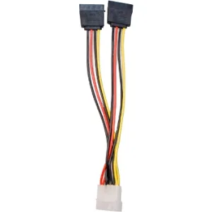 Syba Syba SY-CAB40007 5.5" 4-Pin Molex to 2x SATA Power Cable — product photo