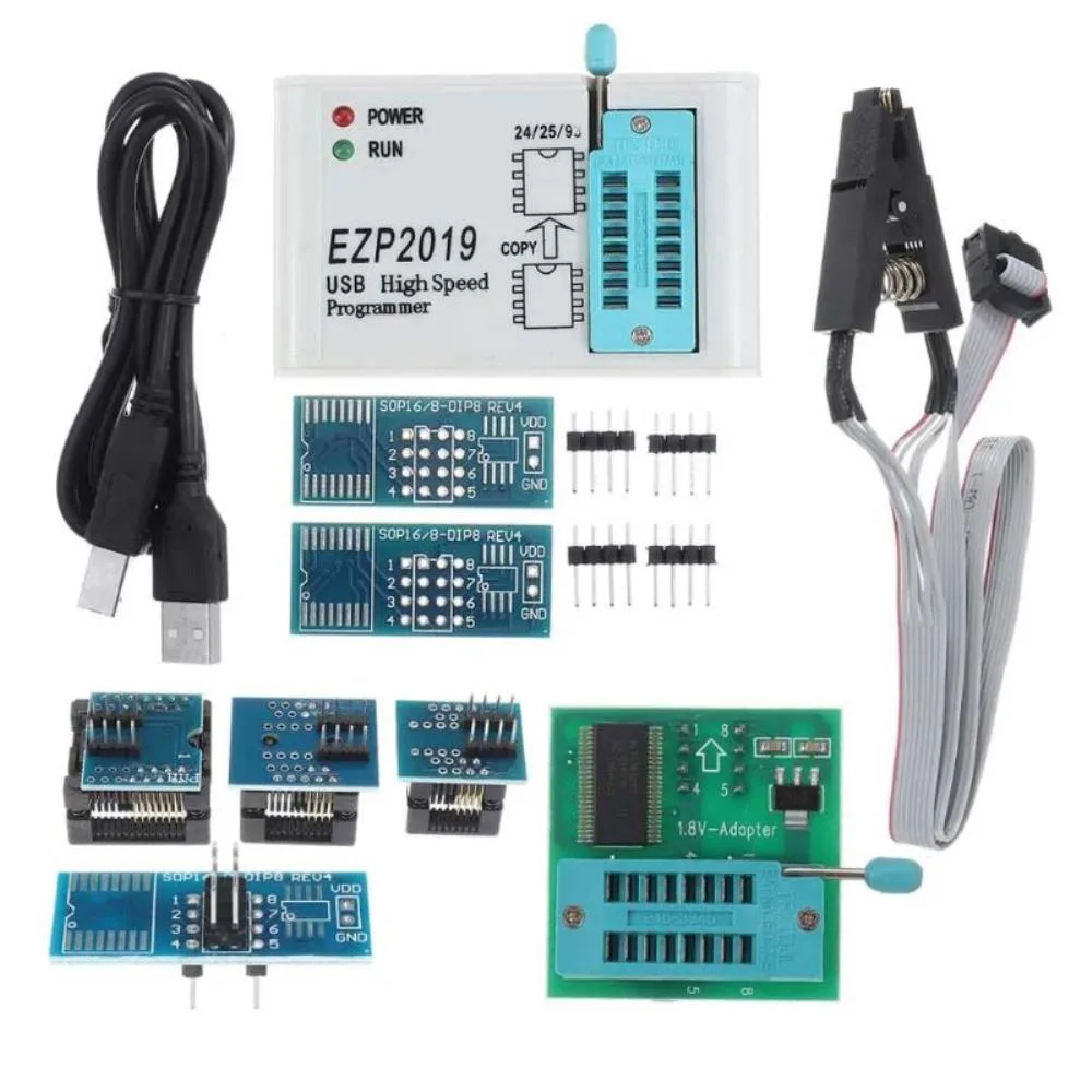 Graviton Graviton EZP2019 USB SPI Programmer 8 Socket — product photo