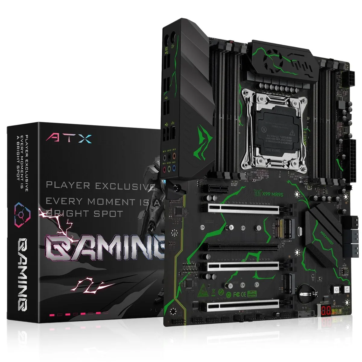 Astro Gaming Astro Gaming LGA 2011-3 Server Motherboard X99 DDR4 NVME SATA — product photo