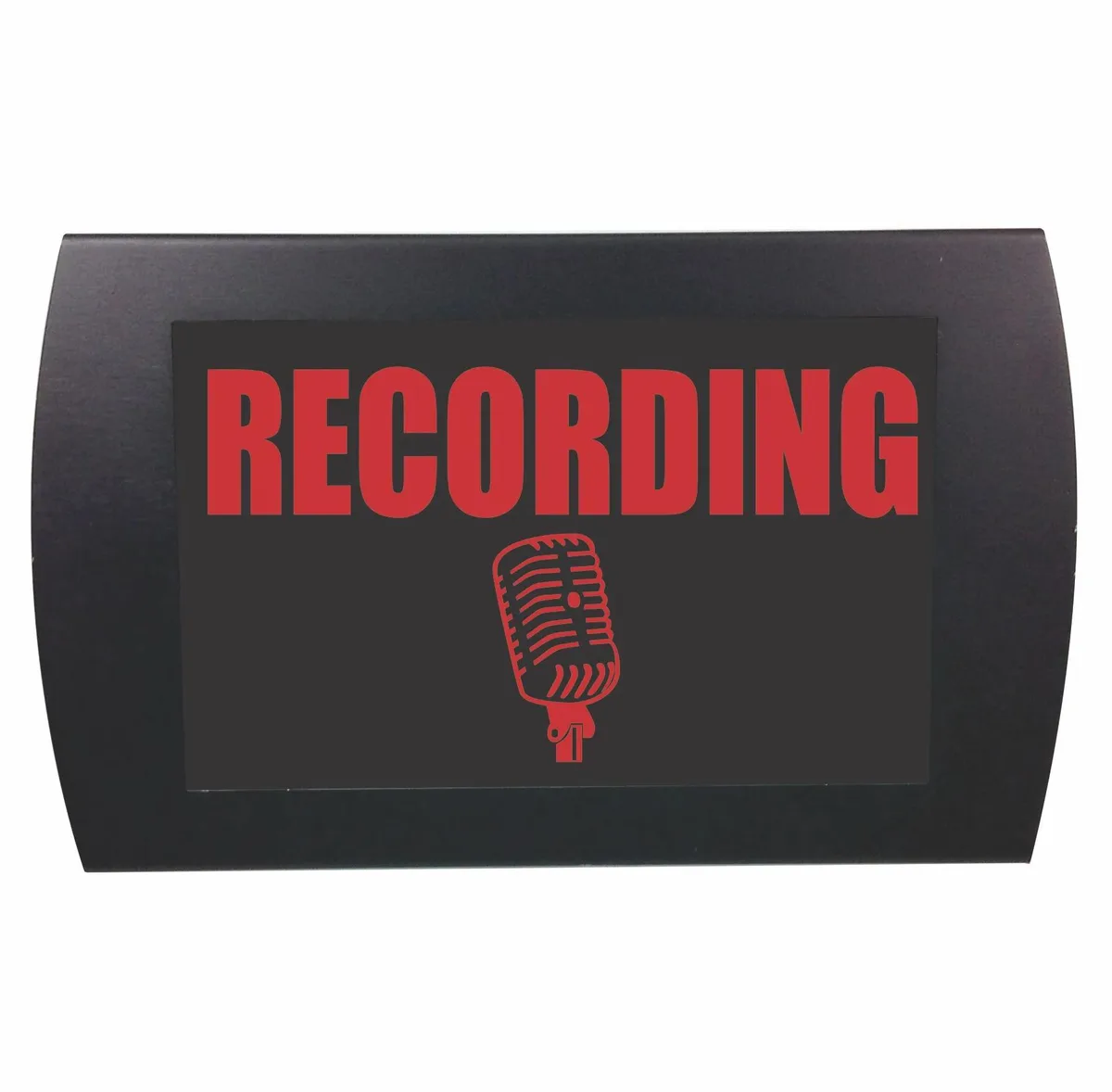 American Recorder Technologies American Recorder Technologies Recording LED Lighted Sign Red — product photo
