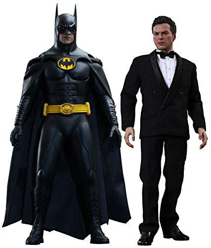 Hot Toys Hot Toys Batman Returns Batman &amp; Bruce Wayne 1/6 Scale Action Figure Set — product photo