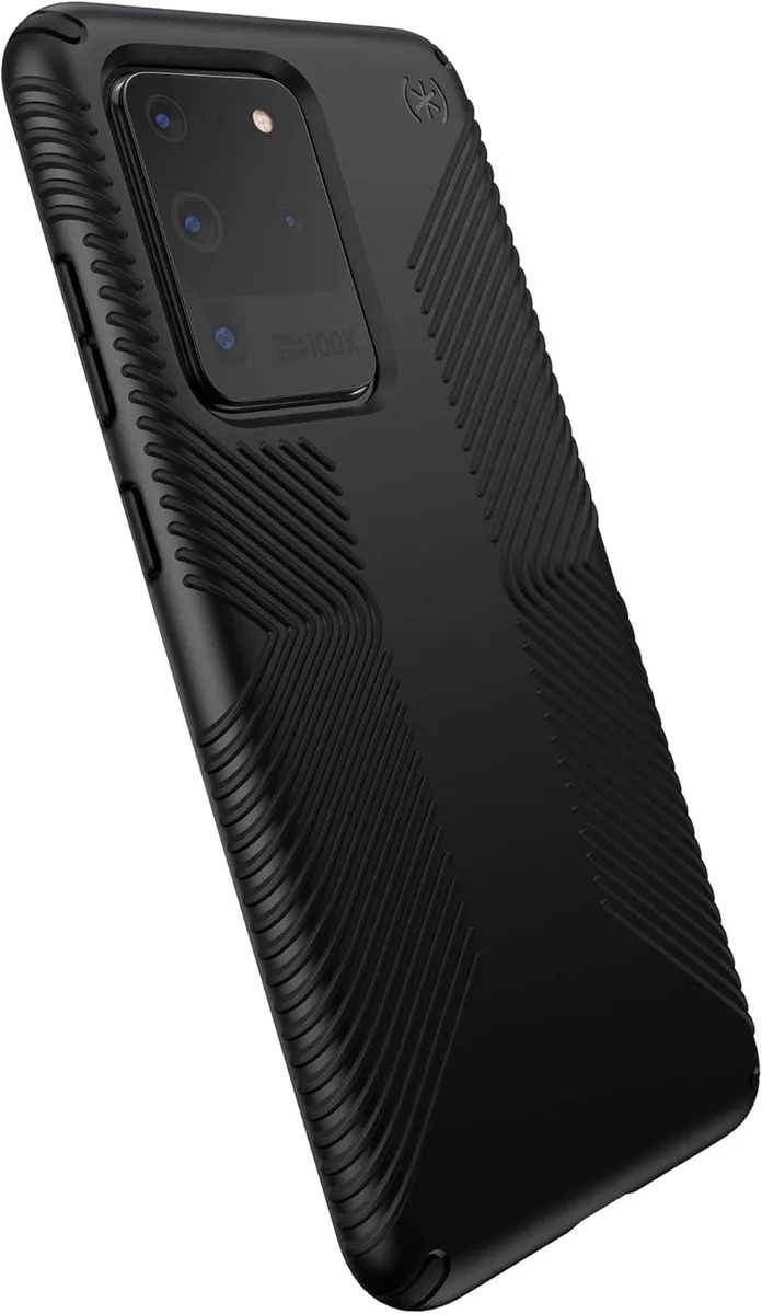 Speck Products Speck Products Presidio Grip Samsung Galaxy S20 Ultra Case Black 13 ft drop protection — product photo