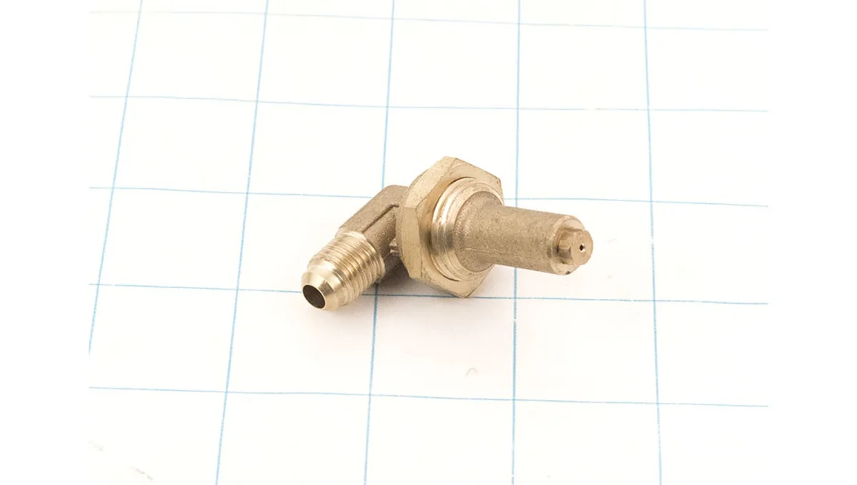 NEXGRILL NEXGRILL 05000865A0 Rotisserie Burner Orifice W/Brass Elbow appliance part — product photo