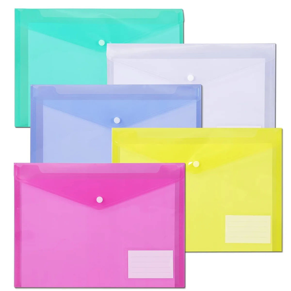 AOGELI M001 Poly Mailer Envelopes 10 Pack 12.8 x 9.25 in Letter A4 — product photo