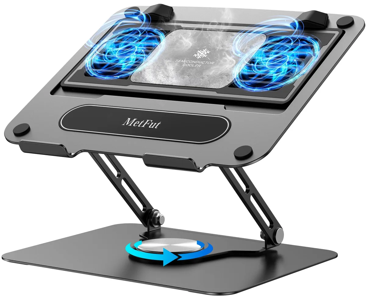  MetFut LZ-D21 Thermoelectric Laptop Cooling Pad Black — product photo