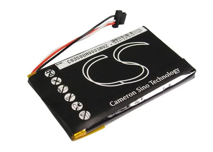 Rectangular replacement battery pack with label showing 70 Easy Plus Premium compatibility