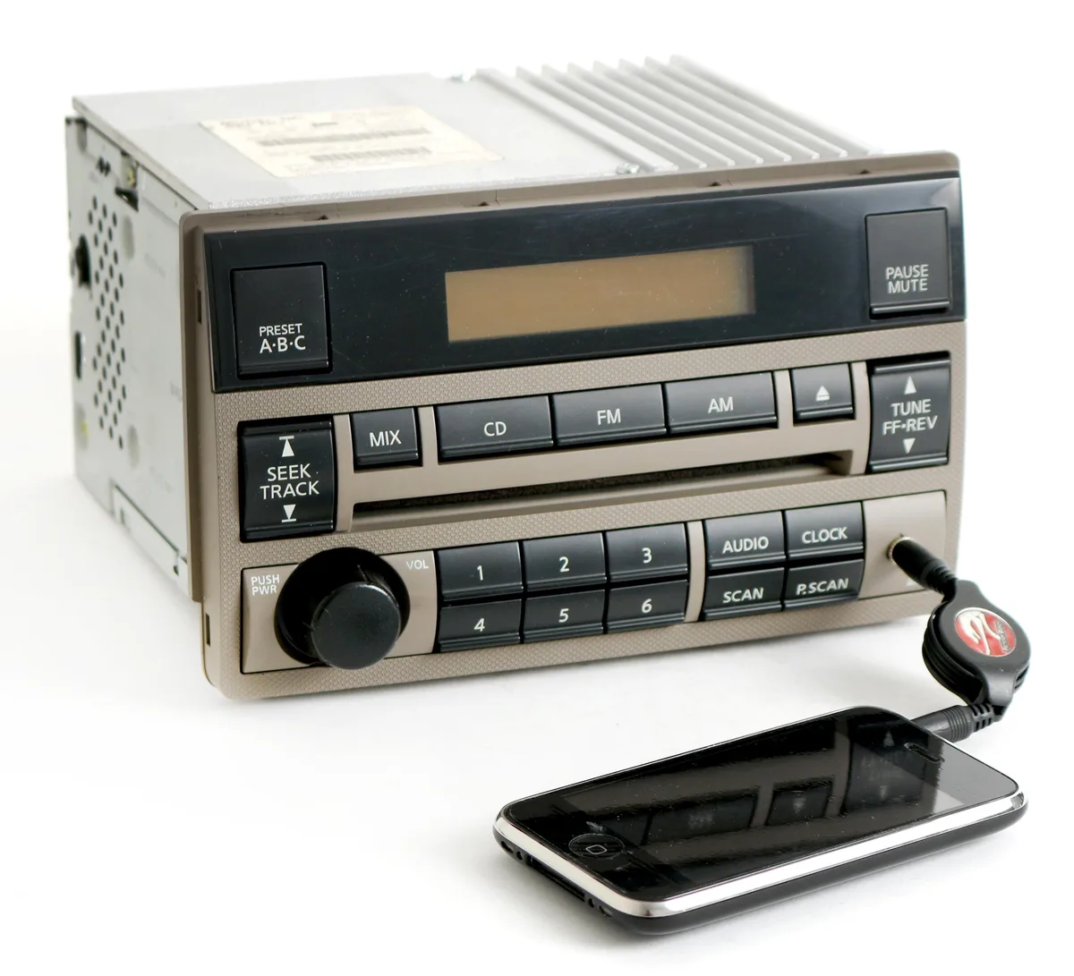1 Factory Radio 1 Factory Radio 28185ZB00C Tan Receiver 2005-2006 Nissan Altima AMFM CD Aux — product photo