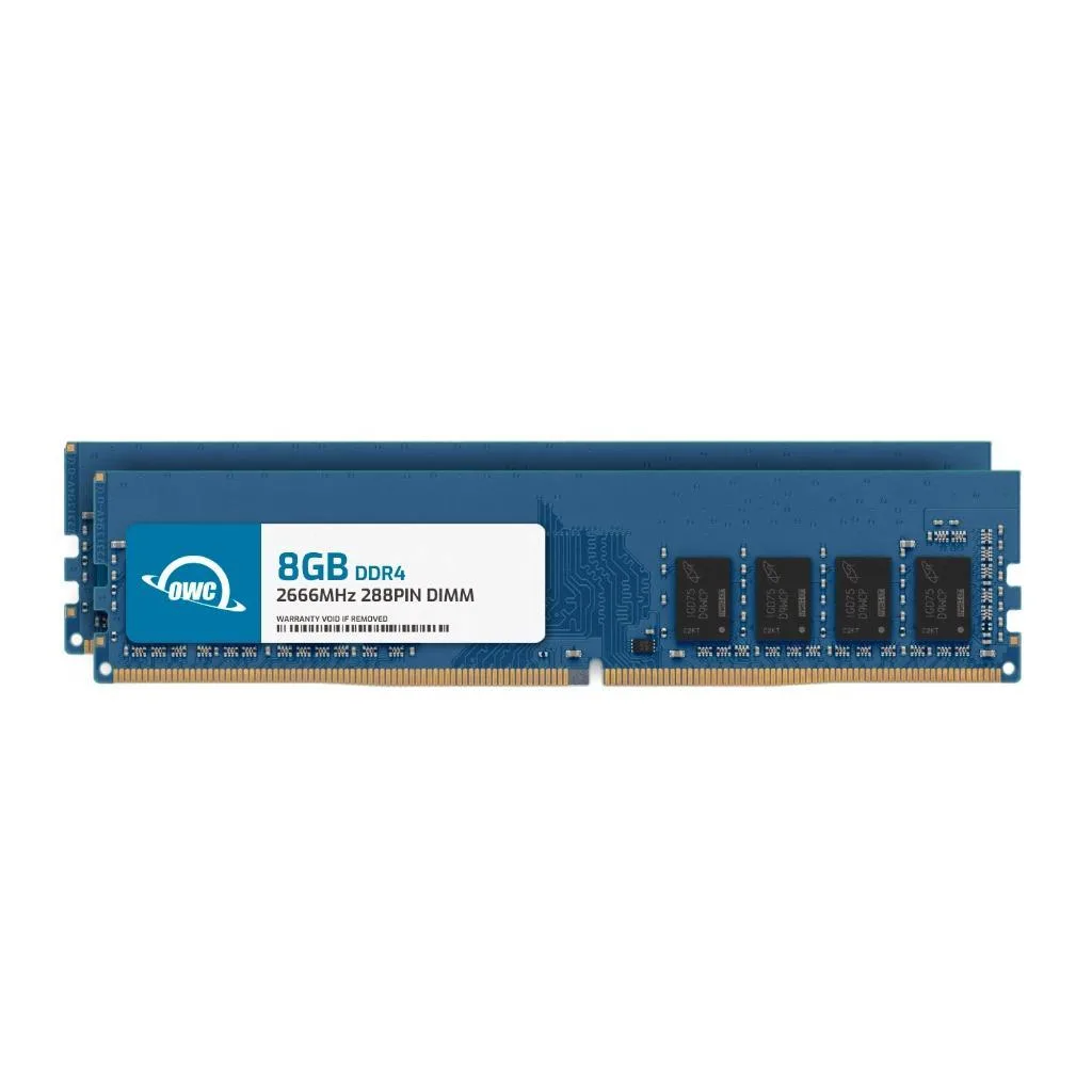 OWC OWC 16GB (2x8GB) DDR4 2666MHz CL19 desktop RAM — product photo