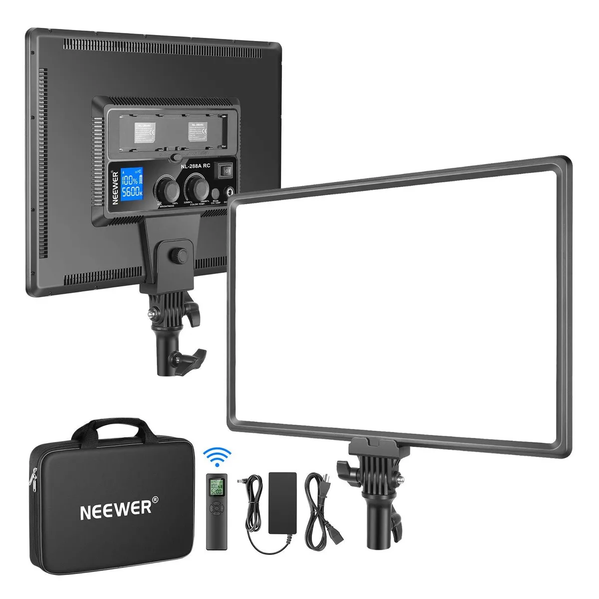 Neewer NL-288ARC Standard 18" Bi-Color LED Panel 2.4G Remote CRI 97+ — product photo