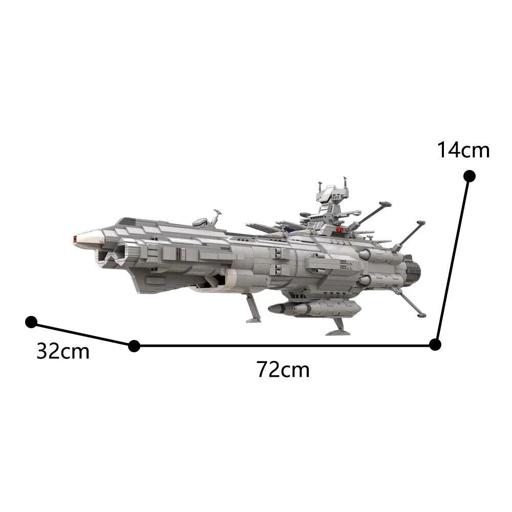 ZITIANYOUBUILD ZITIANYOUBUILD C7533 Space Battleship 2389 Parts Educational Building Set — product photo
