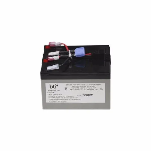 Battery Technology Inc. Battery Technology Inc. RBC48-SLA48-BTI UPS Replacement Battery #48 for APC 750 models 12.1 lbs — product photo