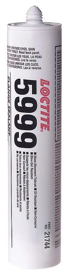 Gray 300 mL cartridge of Loctite SI 5999 silicone gasket maker paste
