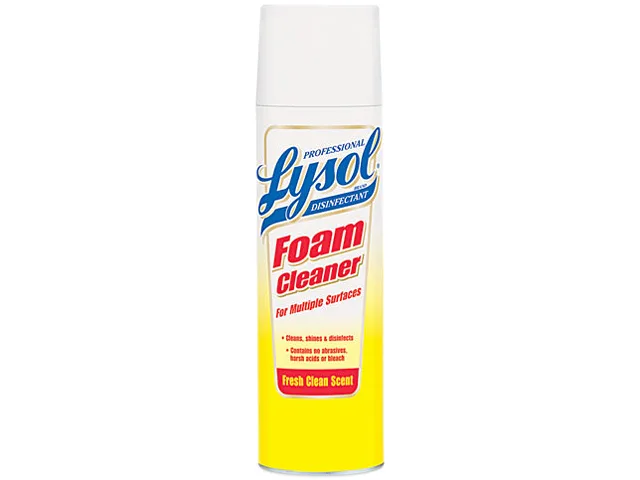 Reckitt Benckiser Reckitt Benckiser 02775 Lysol Disinfectant Foam Cleaner 24 oz Aerosol — product photo
