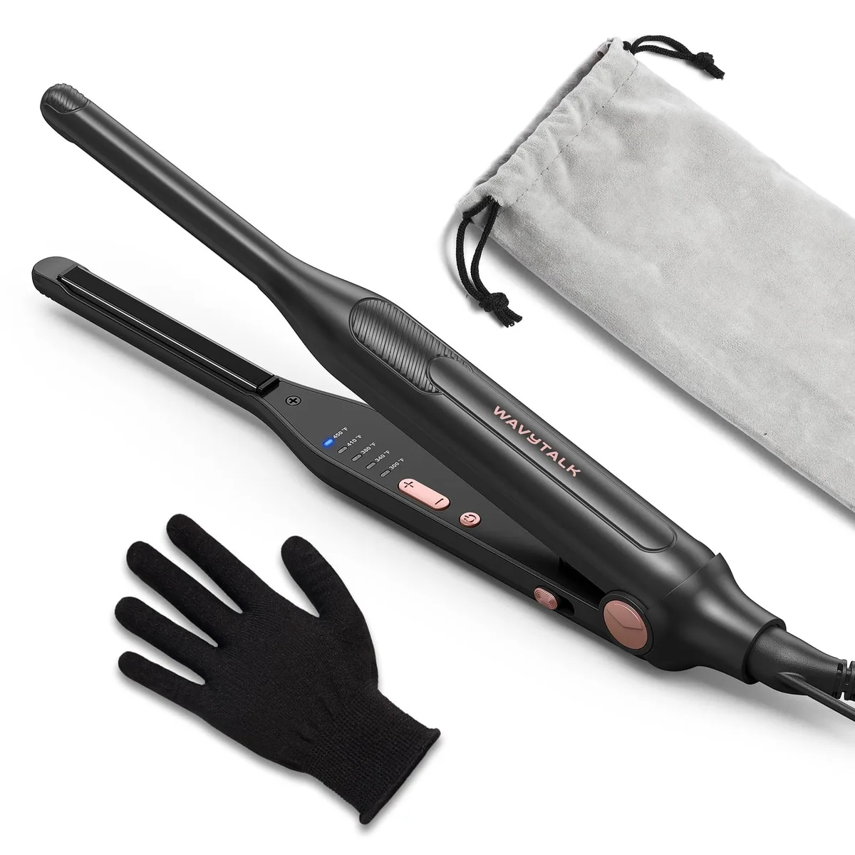  0.3" Pencil Flat Iron M7 Hair Styling Tool — product photo