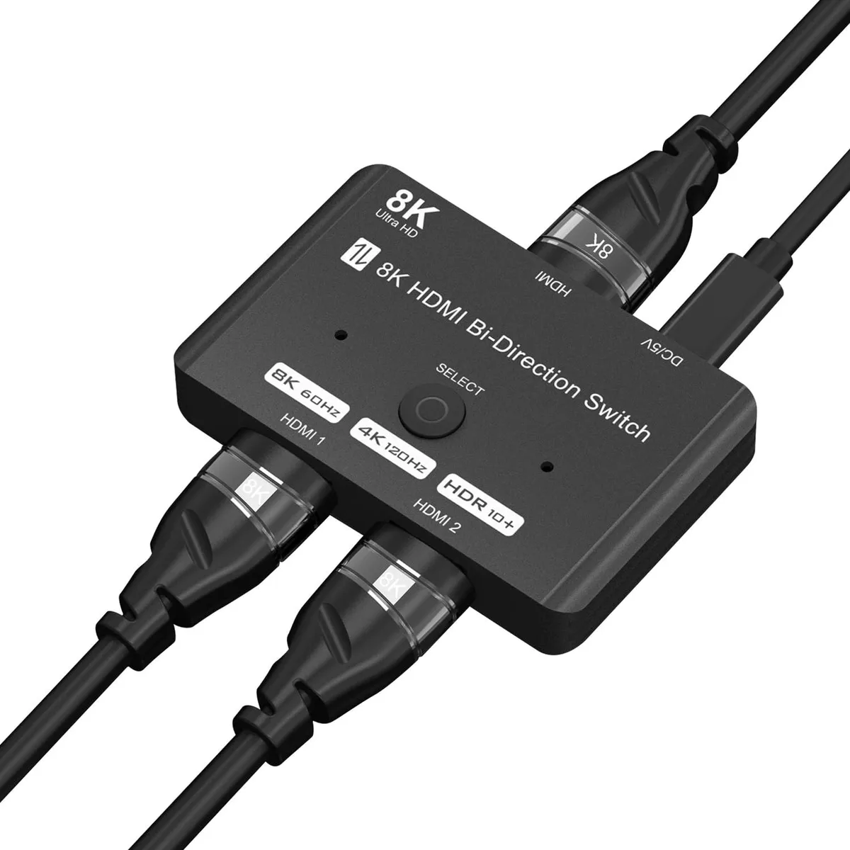  Y.D.F OM-136 HDMI 2.1 Bi-Directional Switch 8K@60Hz 4K@120Hz 48Gbps — product photo