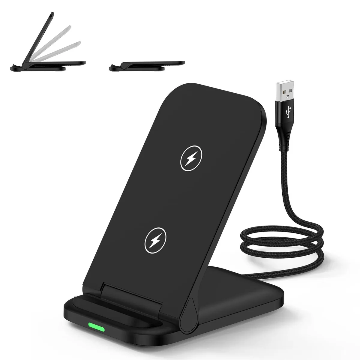  FiveBox CWD-V098 15W Foldable Wireless Charger Phone Stand — product photo
