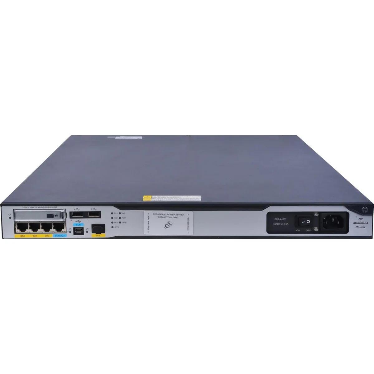 HPE HPE MSR3024 firewall appliance 10/100/1000Base-T — product photo