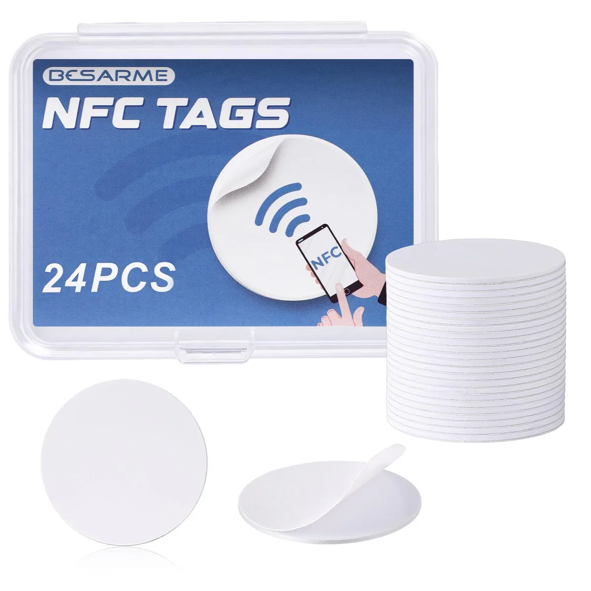  Avery G8718K-11-N board 24 NFC tags N215 504 bytes — product photo