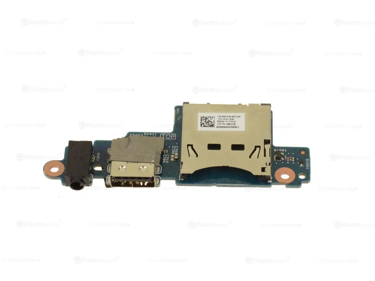 DELL DELL Inspiron 16 7610 USB Audio SD Card Reader IO Board 481H8 — product photo