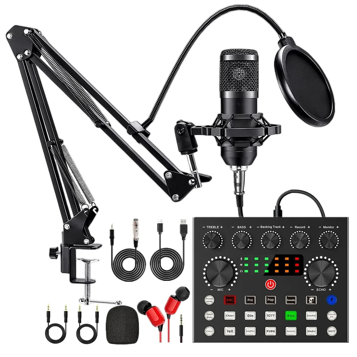  CofeLife BM800 Podcast Bundle with V8S Voice Changer — product photo