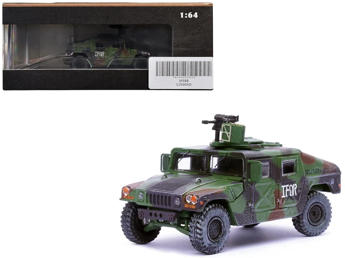 Panzerkampf Panzerkampf M988 1/64 Modern 4x4 Utility Vehicle with Grenade Launcher Camouflage — product photo