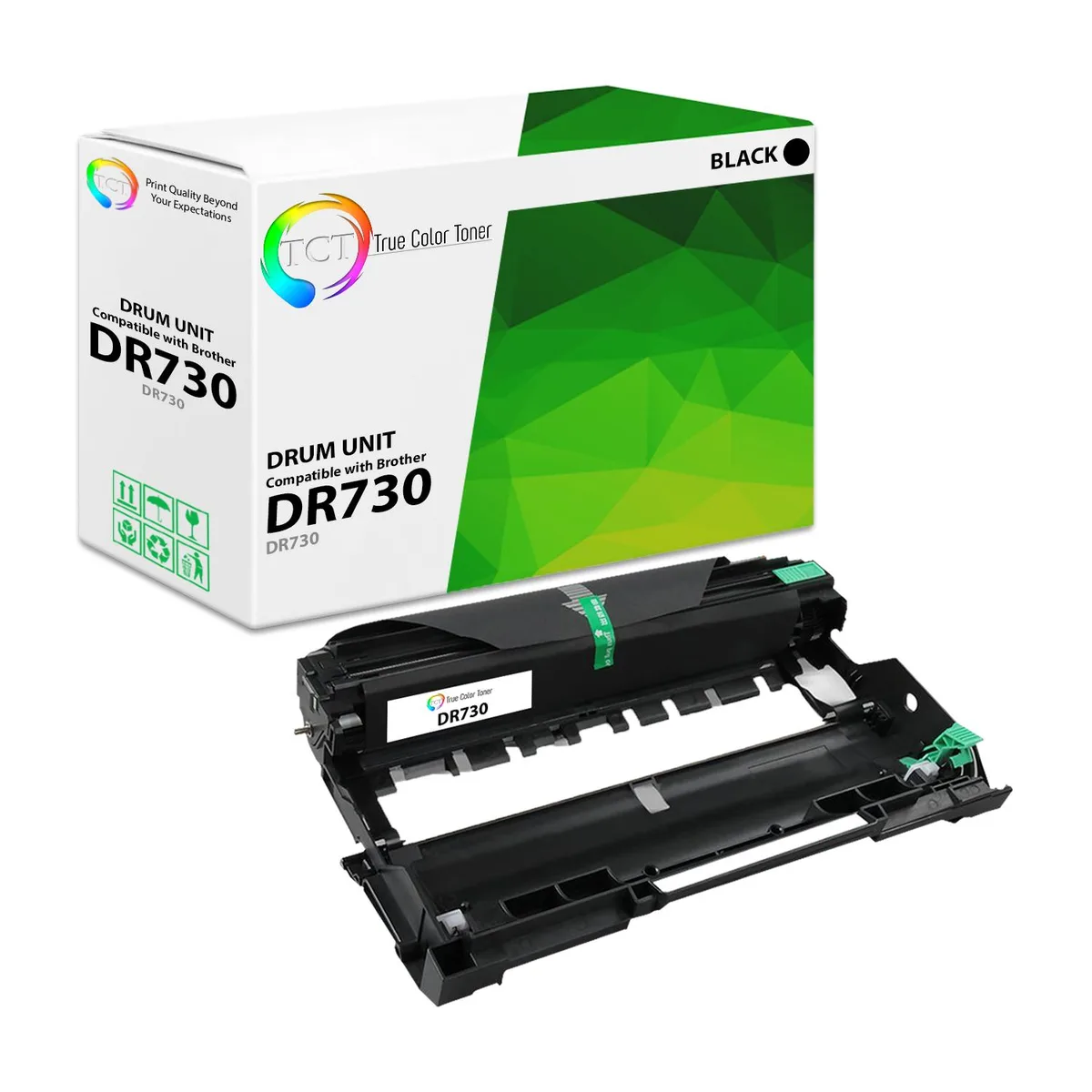 True Color Toner True Color Toner DR-730 Drum Unit Black 12000 Pages — product photo