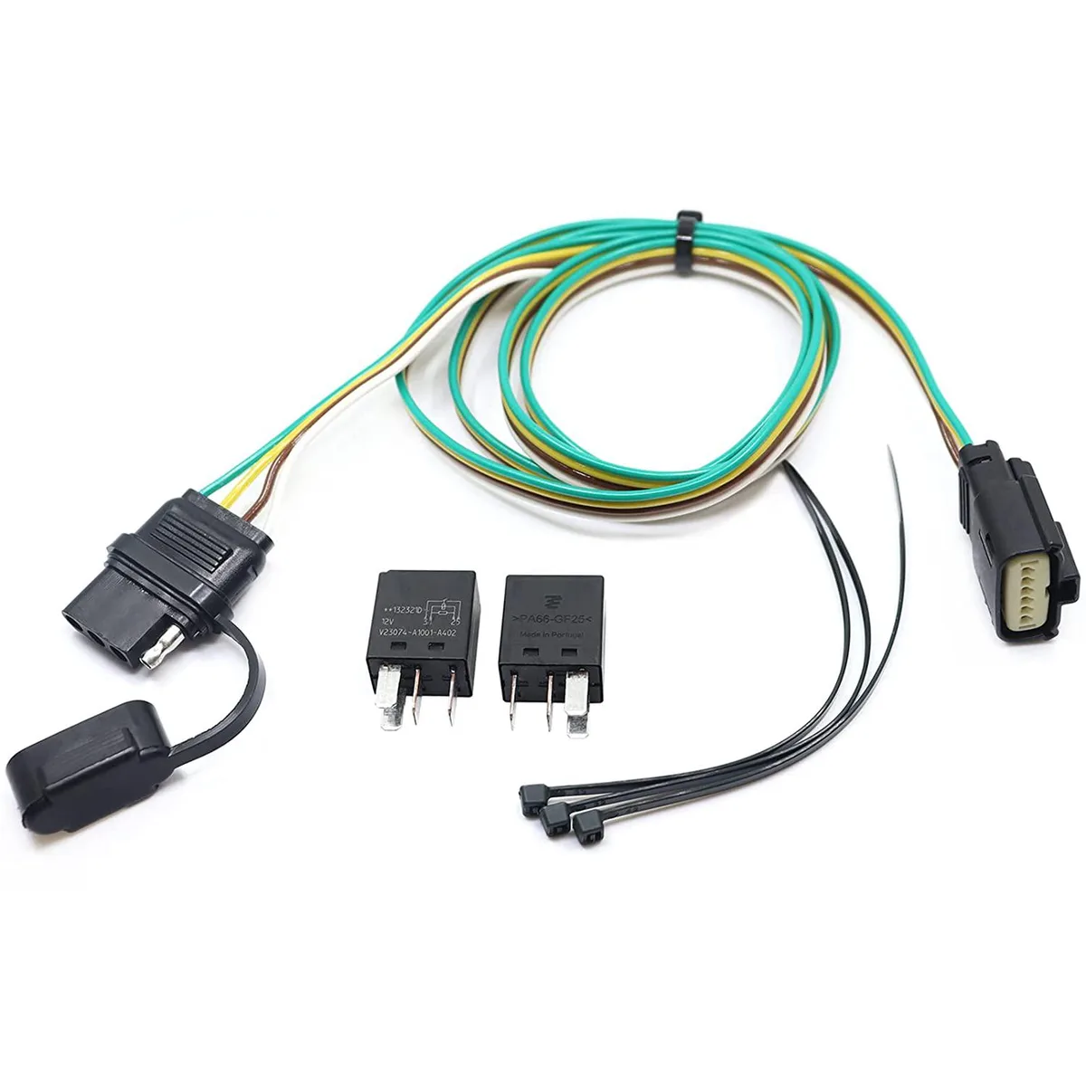CARROFIX CARROFIX 4-Pole Flat Trailer Wiring Harness for 2018-2022 Chevy Equinox GMC Terrain — product photo