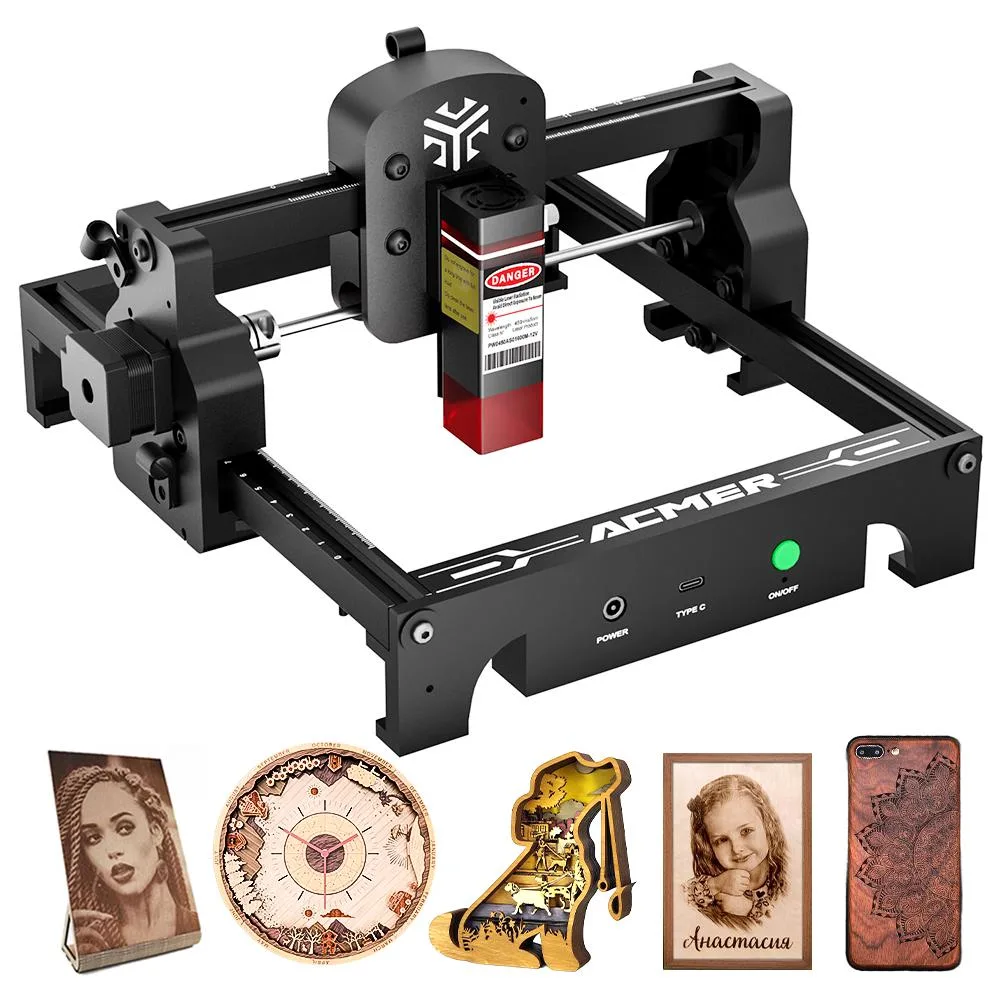 ACMER ACMER S1-2.5W Laser Engraver 130x130mm 10000mm/min — product photo