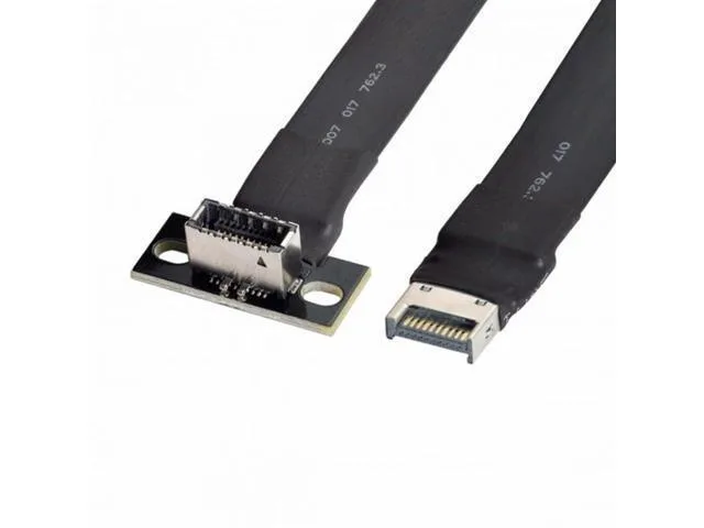 LORDWORLD LORDWORLD USB 3.2 Type-E IDC 20Pin Front Panel Extension Cable 20Gbps — product photo