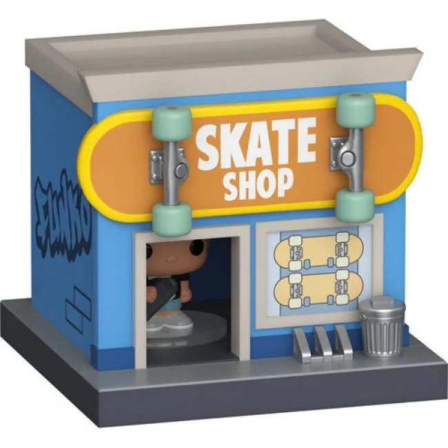 Funko Funko 93099 Bitty POP! Towns Skateboarder &amp; Skate Shop action figure — product photo
