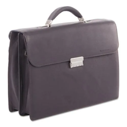 Swiss Mobility Swiss Mobility 49545802SM 15.6" leather briefcase laptop case — product photo