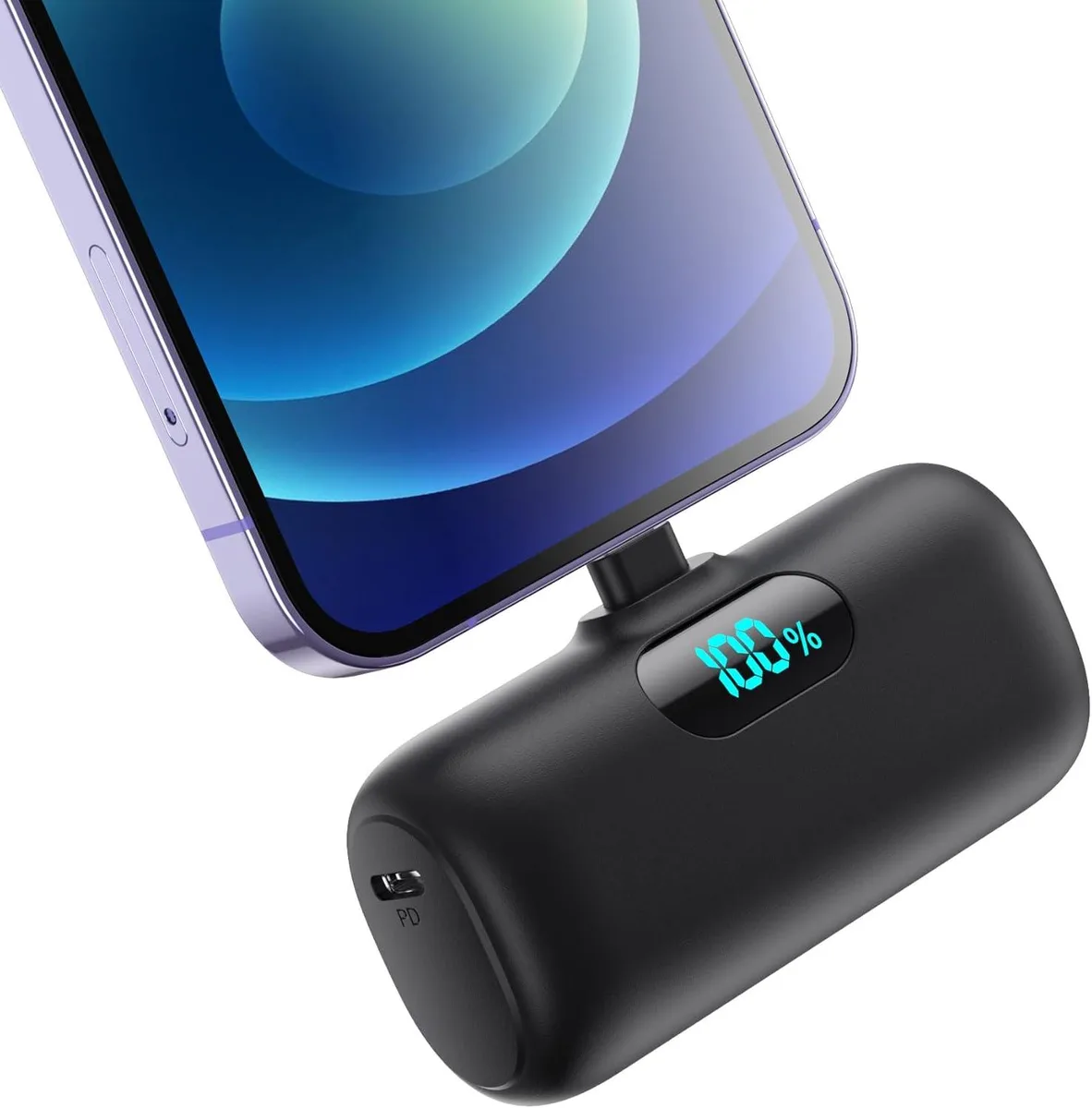 WOOJONG WOOJONG 5000mAh Power Bank for iPhone 14/13/12/11/XS/XR/8/7/6/SE — product photo