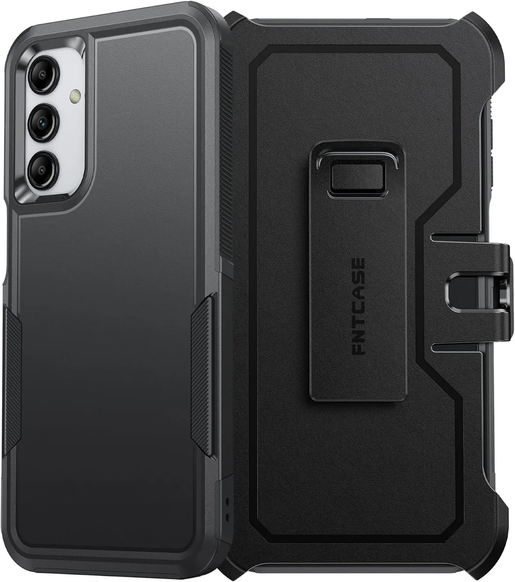 Transcend Transcend Galaxy A15 5G Case Dual Layer with 360 Belt Clip Black — product photo