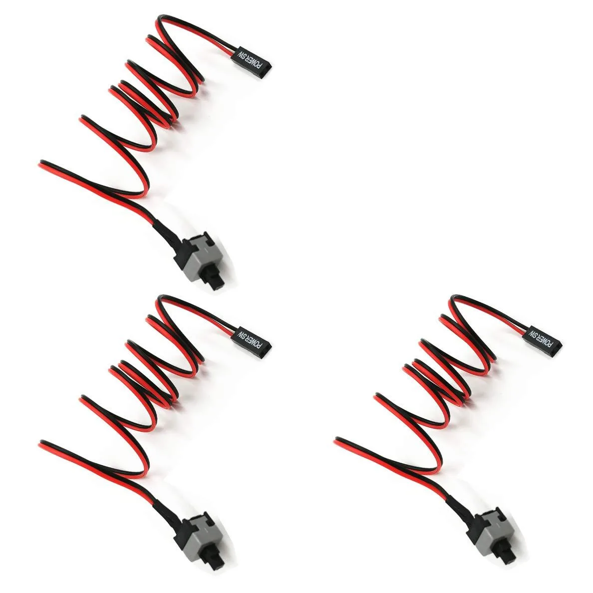  skineat Memonotry793 2-Pin Power Switch Cable 50CM 3-Pack — product photo