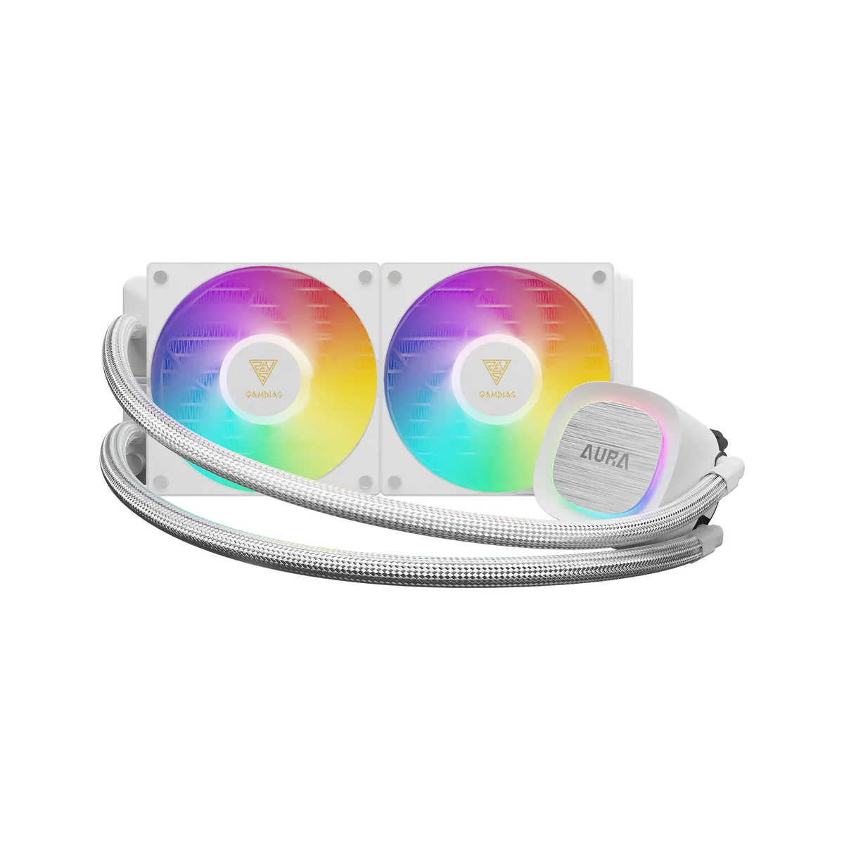 GAMDIAS Technology GAMDIAS Technology AU-GL240 V2 WH-A liquid cooler — product photo