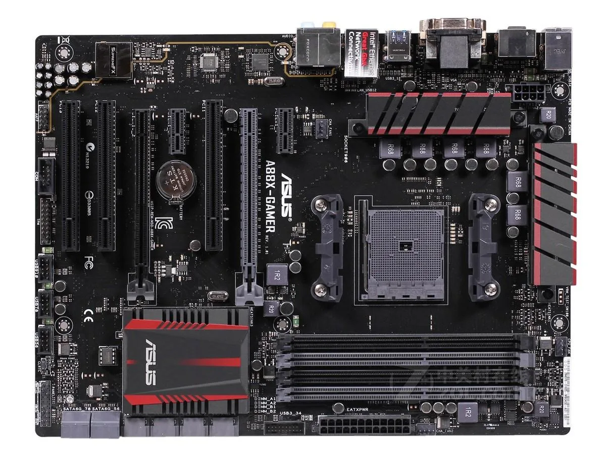 ASUS ASUS A88X-GAMER AMD motherboard Socket FM2/FM2+ DDR3 64GB ATX — product photo