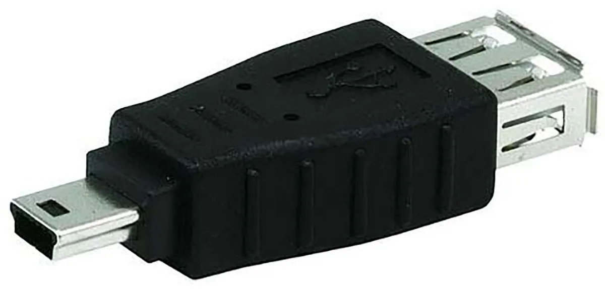 iMBAPrice iMBAPrice USB 2.0 A Female to Mini 5 Pin Male Adapter — product photo