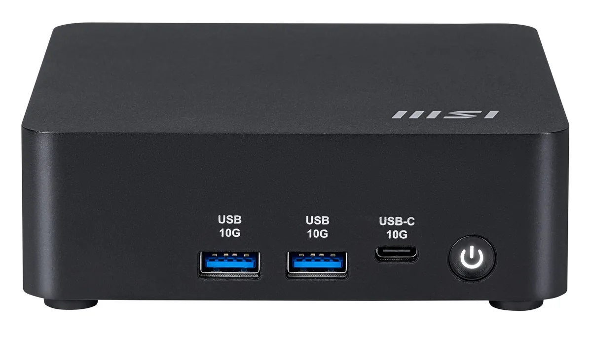 MSI MSI Cubi NUC AI 1UMG-014US desktop PC Core Ultra 7 155H 32GB DDR5 1TB — product photo