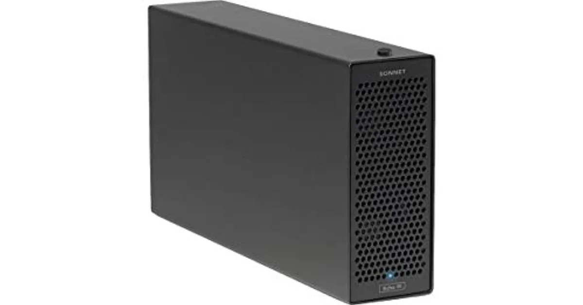 Sonnet Technologies Sonnet Technologies Echo III Desktop 3-slot Thunderbolt 3 PCIe expansion system — product photo