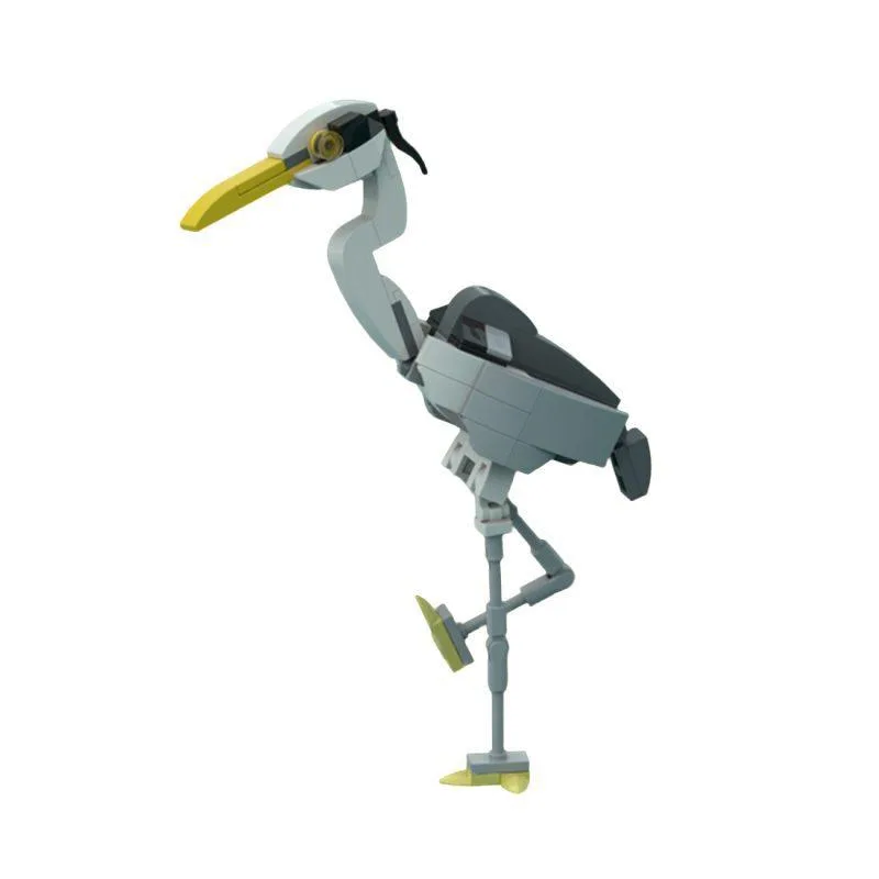ZITIANYOUBUILD ZITIANYOUBUILD MOC-190229 Grey Heron Building Blocks 109PCS — product photo