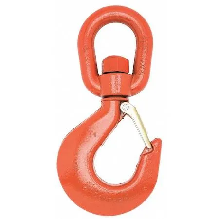 Campbell Campbell 3952715PL No. 7 Alloy Latched Swivel Hoist Hook conveying — product photo