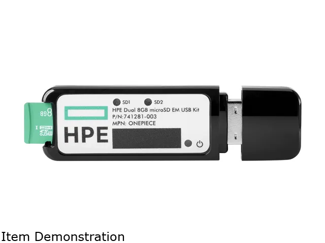 HPE HPE P21868-B21 32GB microSD RAID 1 USB Boot Drive server accessory — product photo