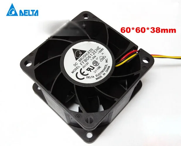 OEM Industries OEM Industries FFB0612EHE 60mm 2 Ball 12V 1.20A CPU cooler — product photo