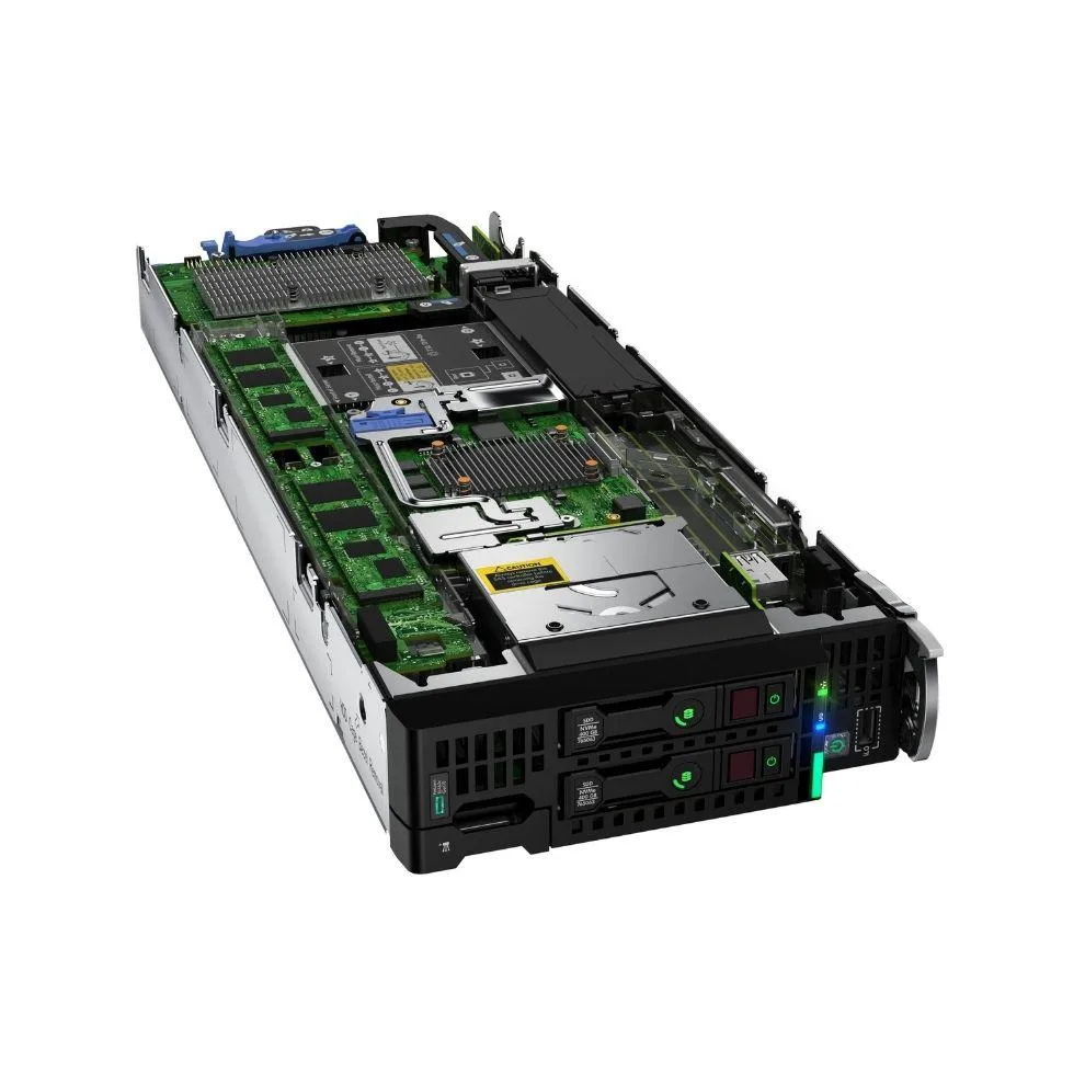 HPE HPE BL460c G10 Blade Server 2x Xeon Gold 6240Y 128GB DDR4 2x 300GB SAS — product photo