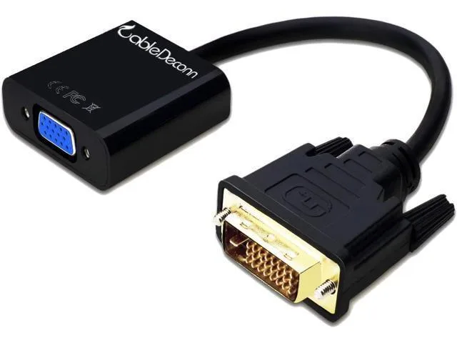 Manw Manw Active DVI-D 24+1 Male to VGA Female Adapter 19cm — product photo