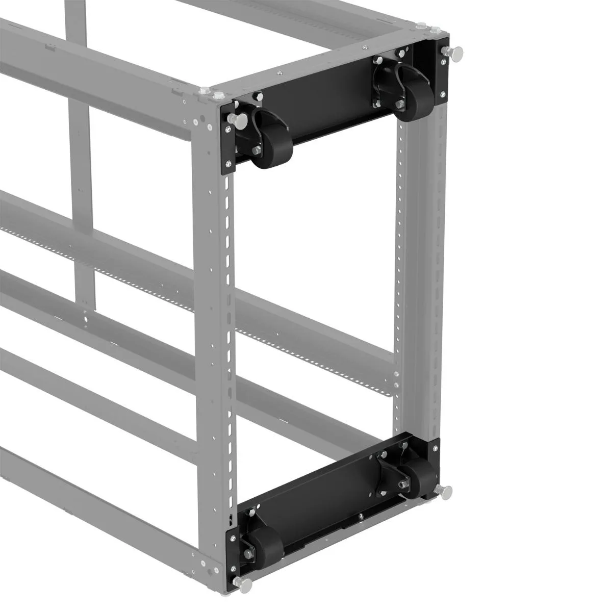 RackSolutions RackSolutions Heavy Duty Caster Kit for 24in 151DC Rack 3000 lb — product photo