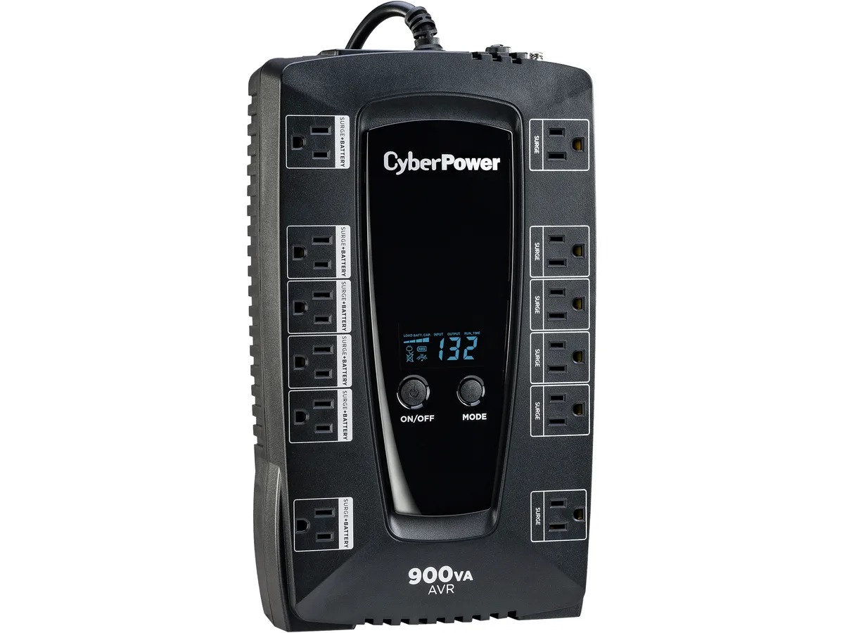 CyberPower CyberPower AVRG900LCD UPS 900VA 480W 12 Outlets 120V — product photo