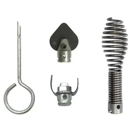 Westward Westward 22XP45 drain cleaning tool set, 2 in cap, 4 pieces — product photo
