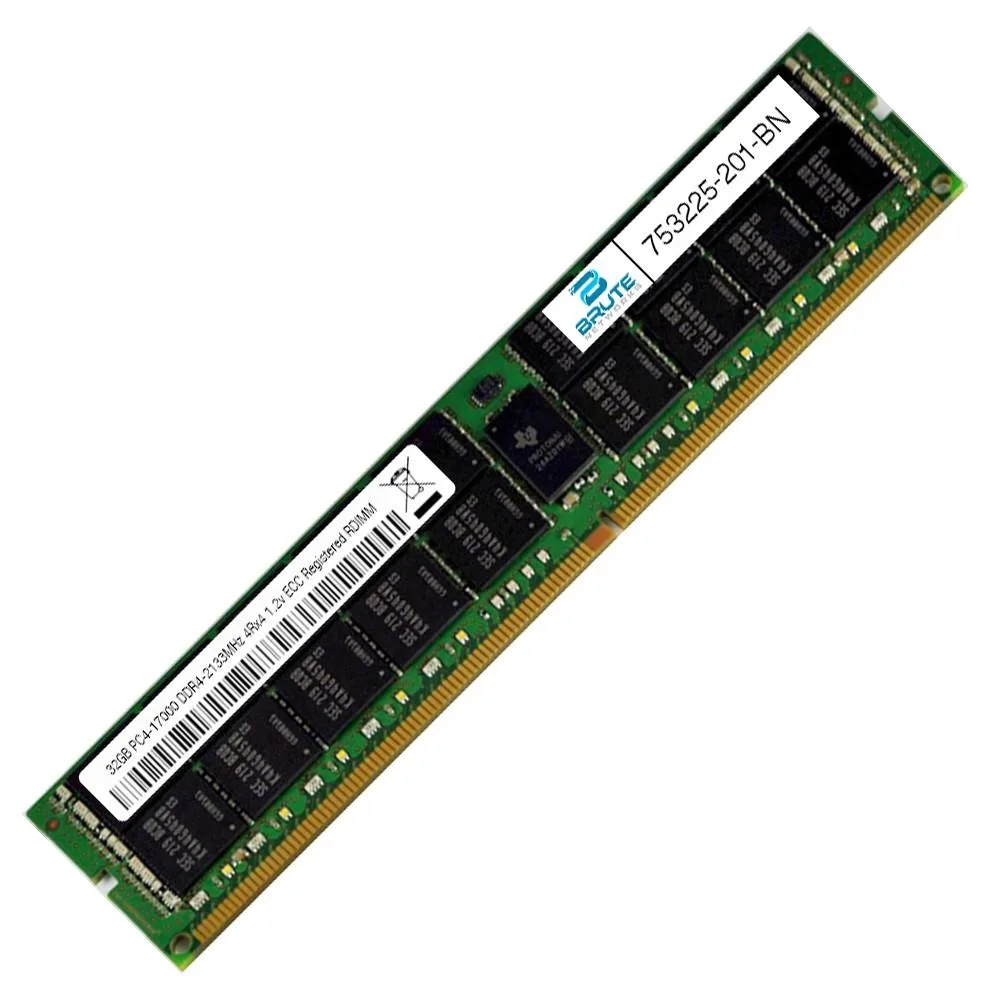 Brute Networks Brute Networks 32GB DDR4-2133 ECC LRDIMM 4Rx4 CL15 1.2V 288-Pin — product photo