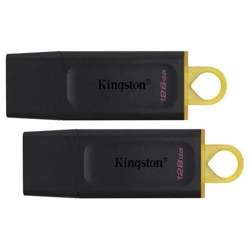 Kingston Technology Corp. Kingston DataTraveler Exodia 128GB USB flash drive 2-pack — product photo
